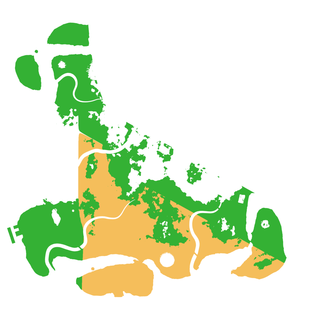 Biome Rust Map: Procedural Map, Size: 3850, Seed: 1883344528