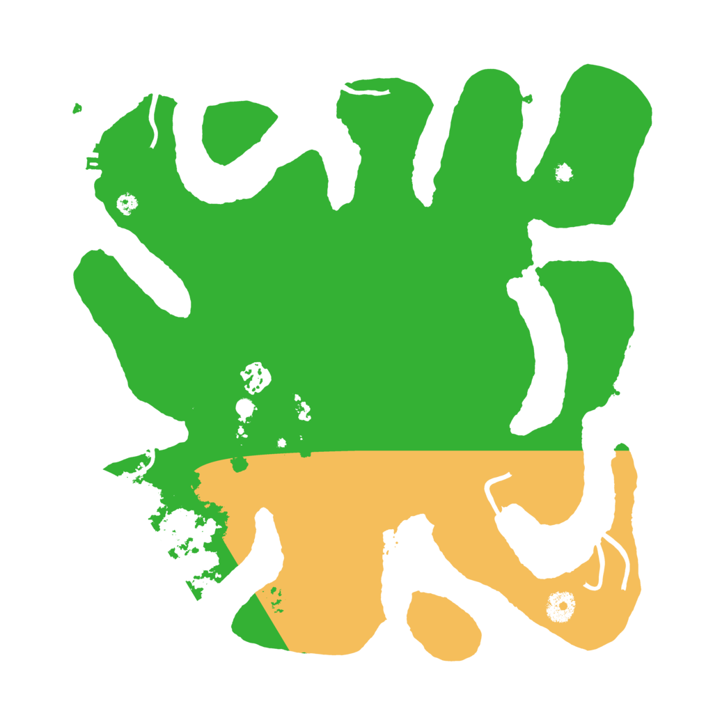 Biome Rust Map: Procedural Map, Size: 3550, Seed: 20183