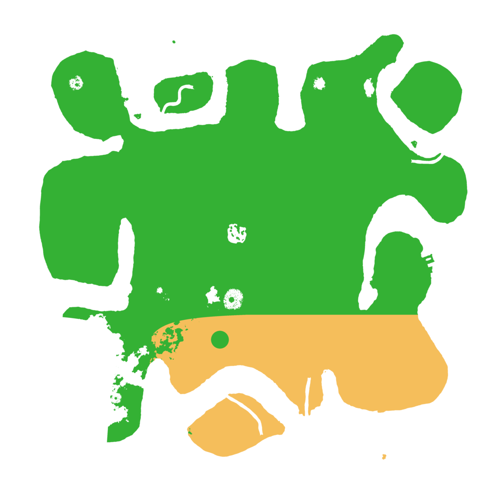 Biome Rust Map: Procedural Map, Size: 3700, Seed: 1660568199