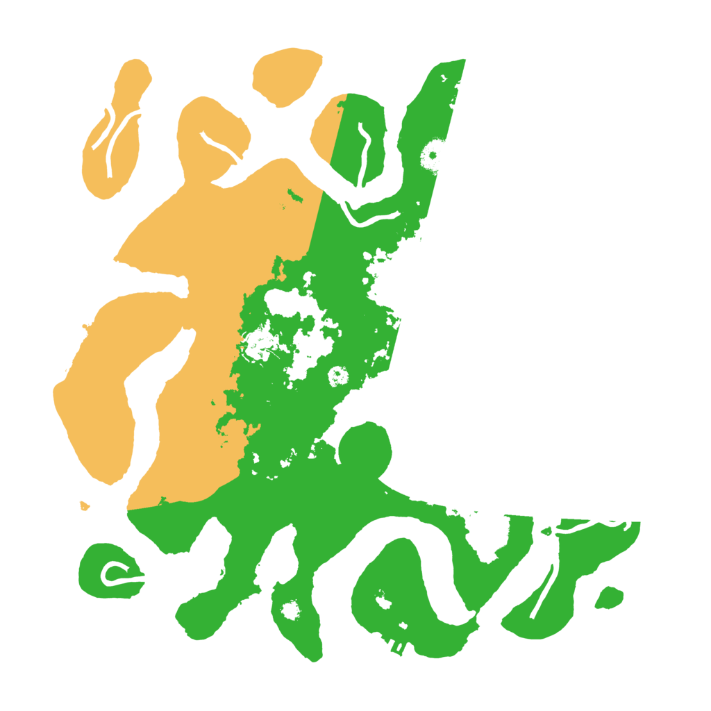 Biome Rust Map: Procedural Map, Size: 3550, Seed: 422531