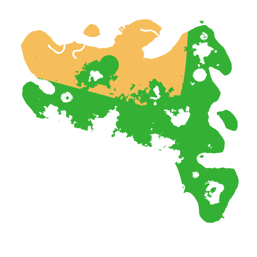 Biome Rust Map: Procedural Map, Size: 3500, Seed: 321342