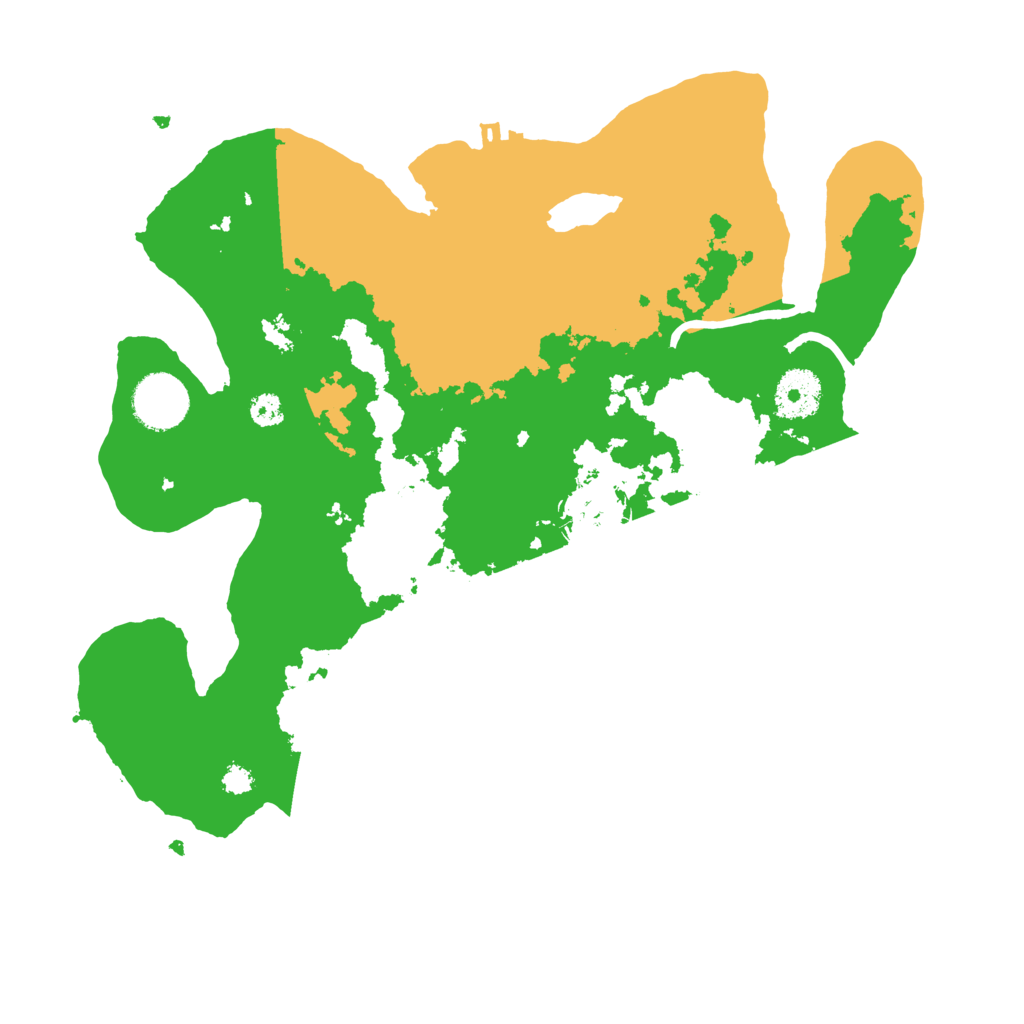 Biome Rust Map: Procedural Map, Size: 3200, Seed: 838937827