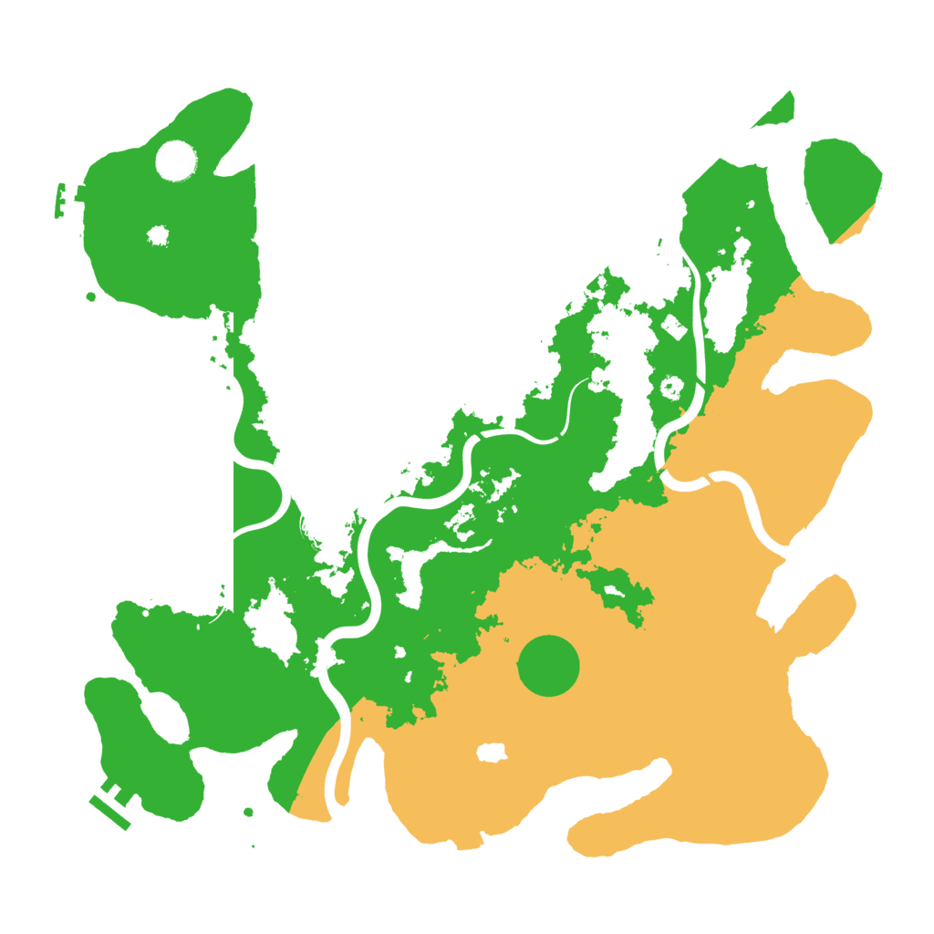 Biome Rust Map: Procedural Map, Size: 4000, Seed: 1942513244