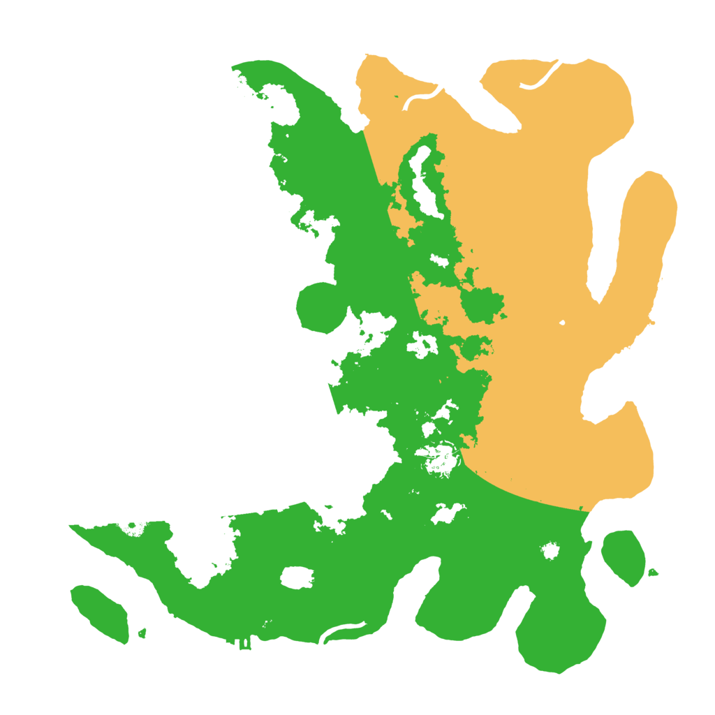 Biome Rust Map: Procedural Map, Size: 3800, Seed: 384021656