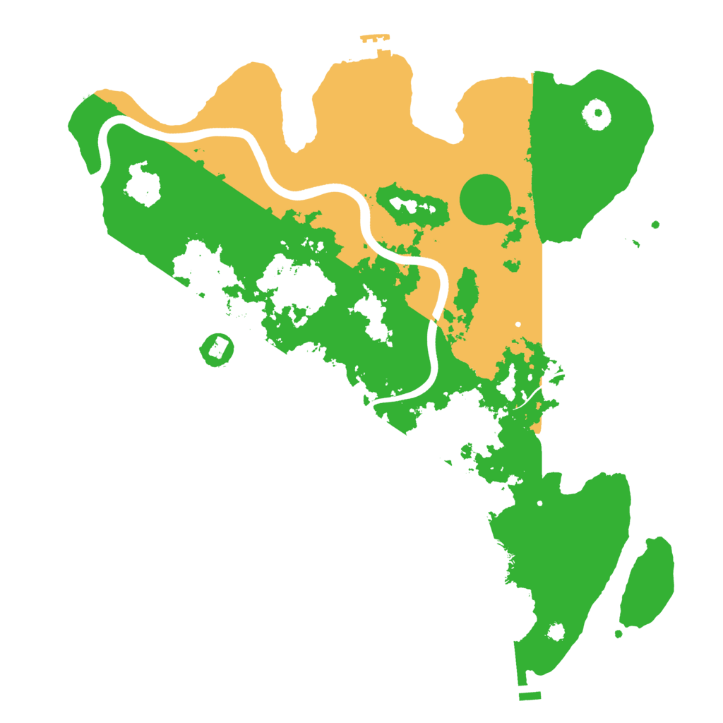 Biome Rust Map: Procedural Map, Size: 3750, Seed: 584571729