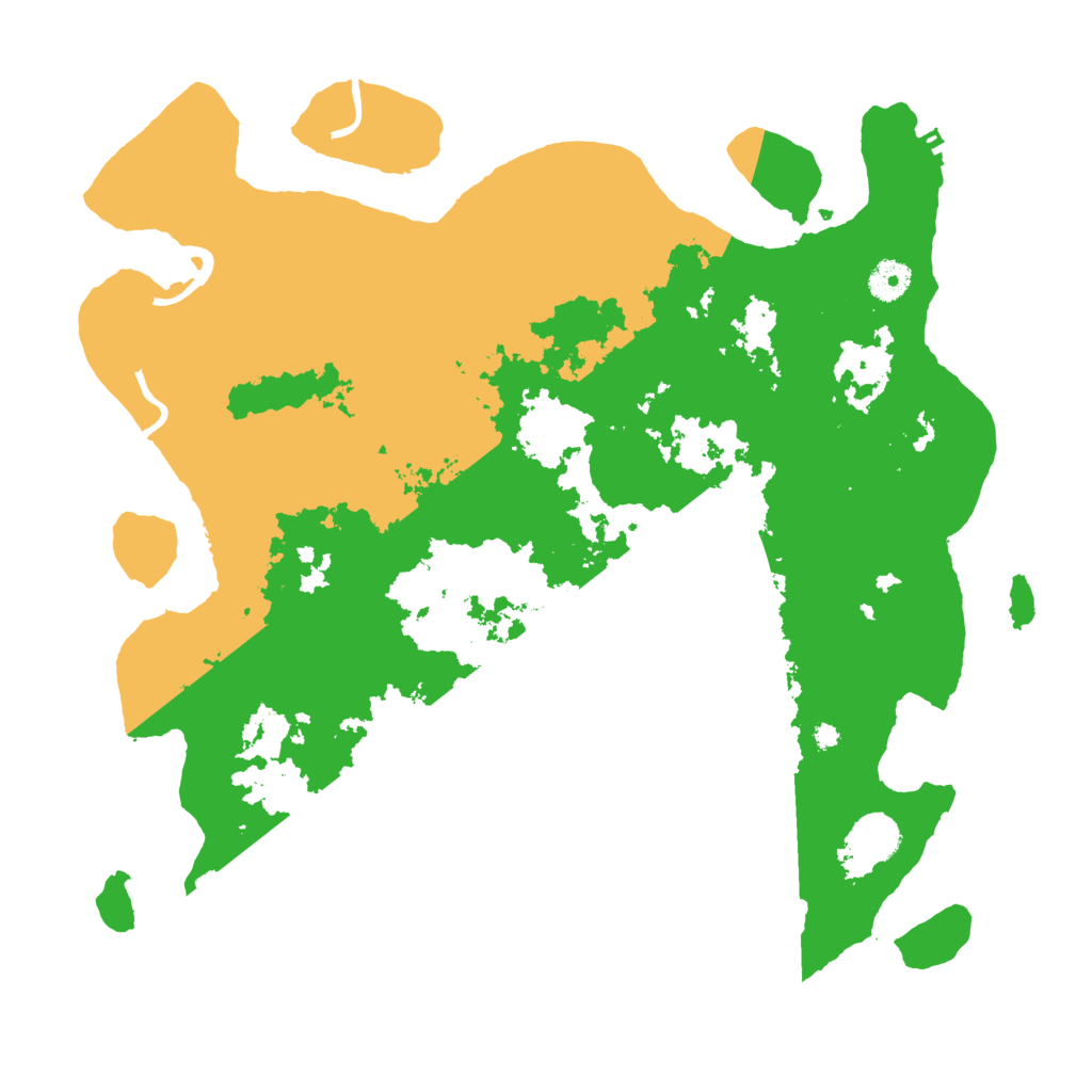Biome Rust Map: Procedural Map, Size: 4000, Seed: 7284