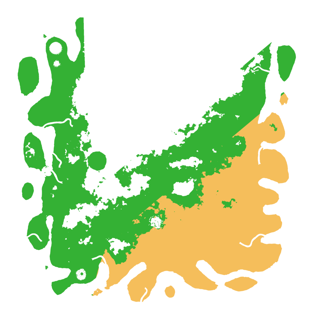 Biome Rust Map: Procedural Map, Size: 4500, Seed: 45268