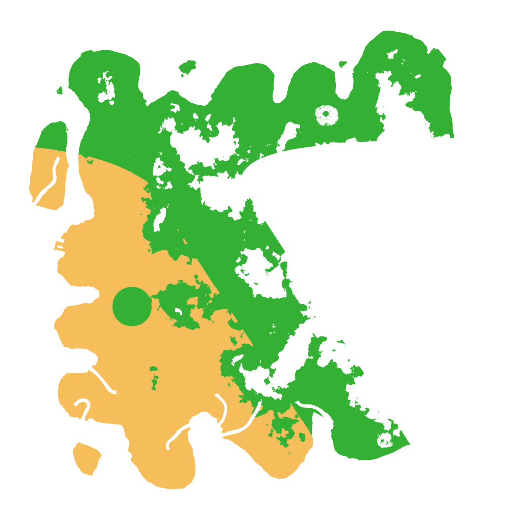 Biome Rust Map: Procedural Map, Size: 3500, Seed: 21123053