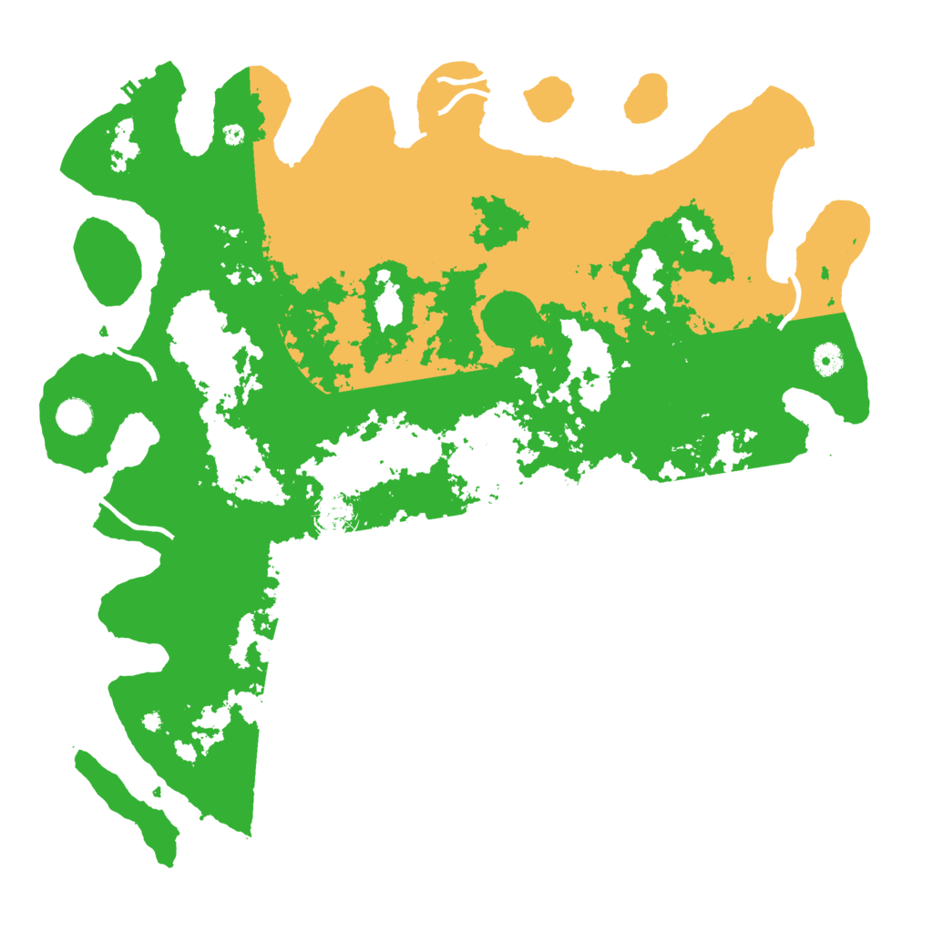 Biome Rust Map: Procedural Map, Size: 4500, Seed: 86992223