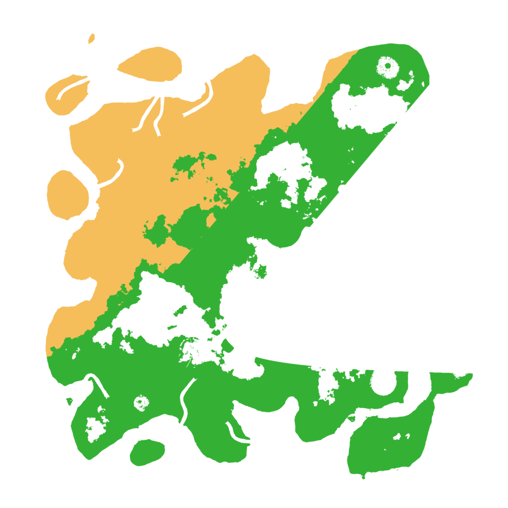 Biome Rust Map: Procedural Map, Size: 3500, Seed: 20211219
