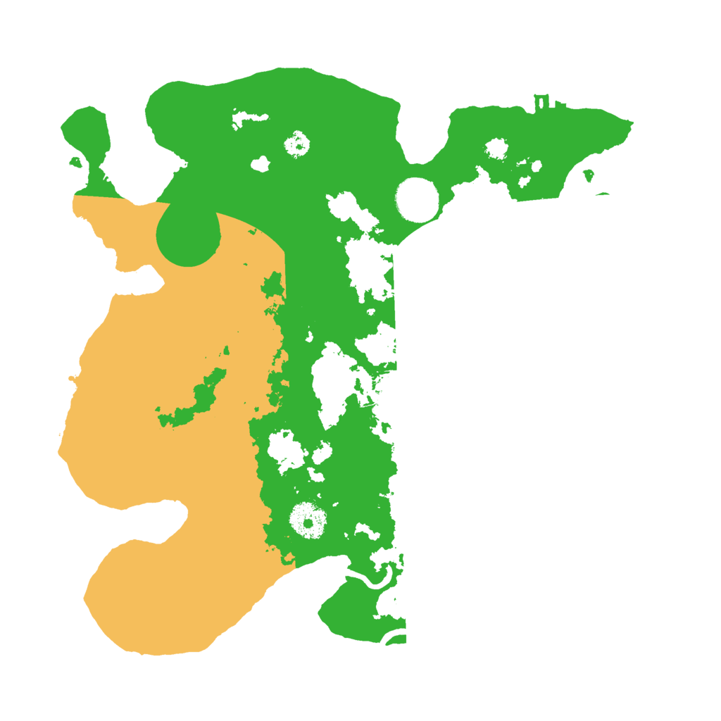 Biome Rust Map: Procedural Map, Size: 3000, Seed: 258748