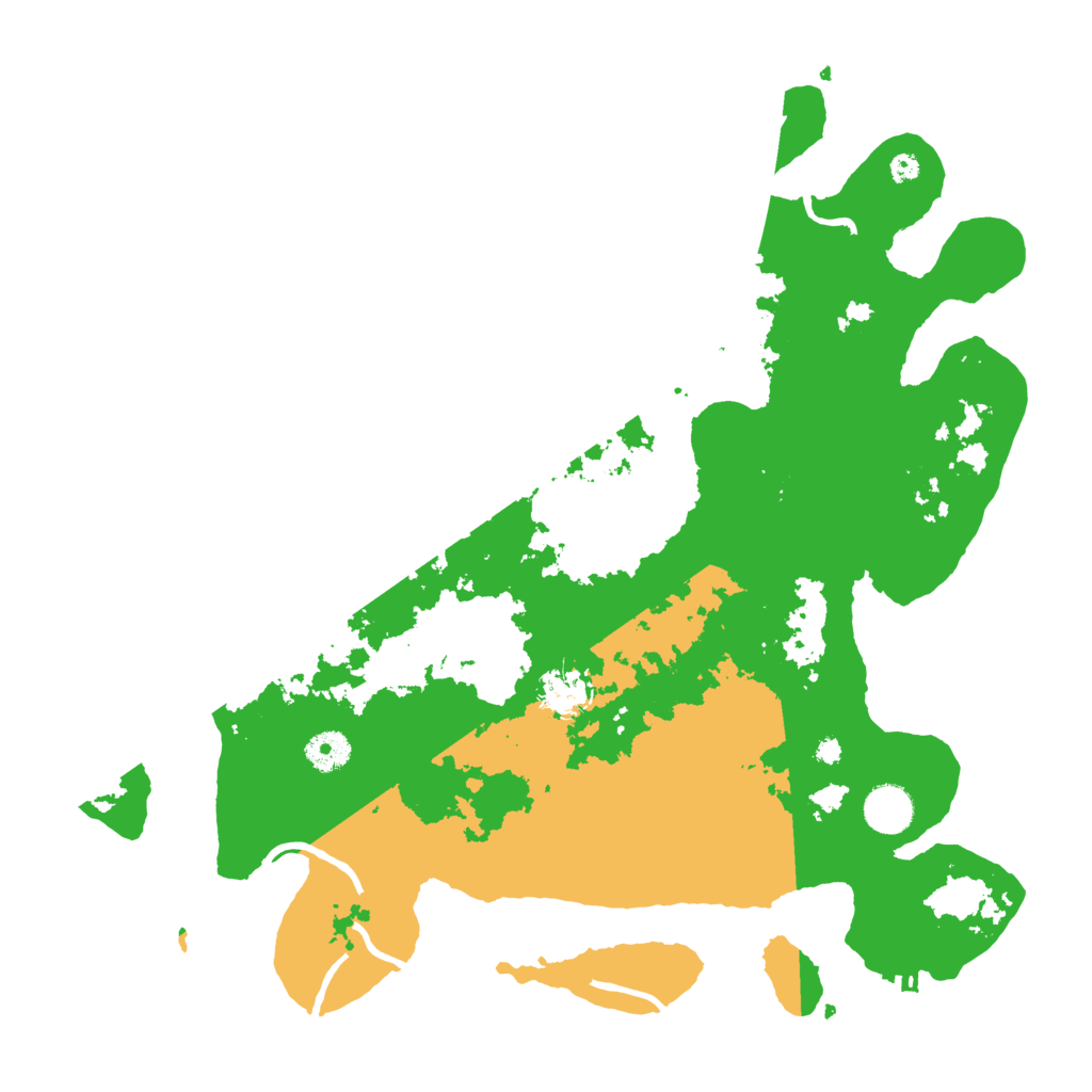 Biome Rust Map: Procedural Map, Size: 3900, Seed: 654814