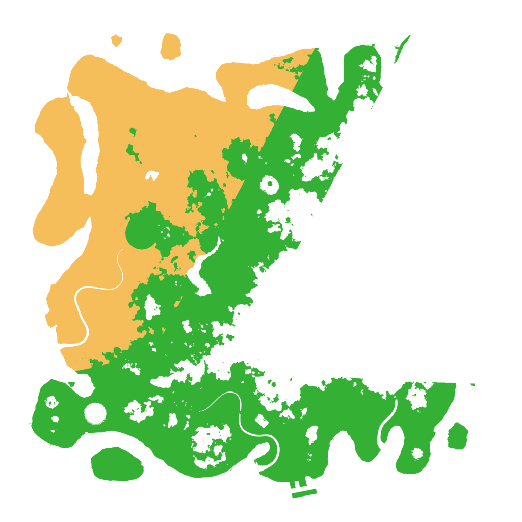 Biome Rust Map: Procedural Map, Size: 4250, Seed: 32371