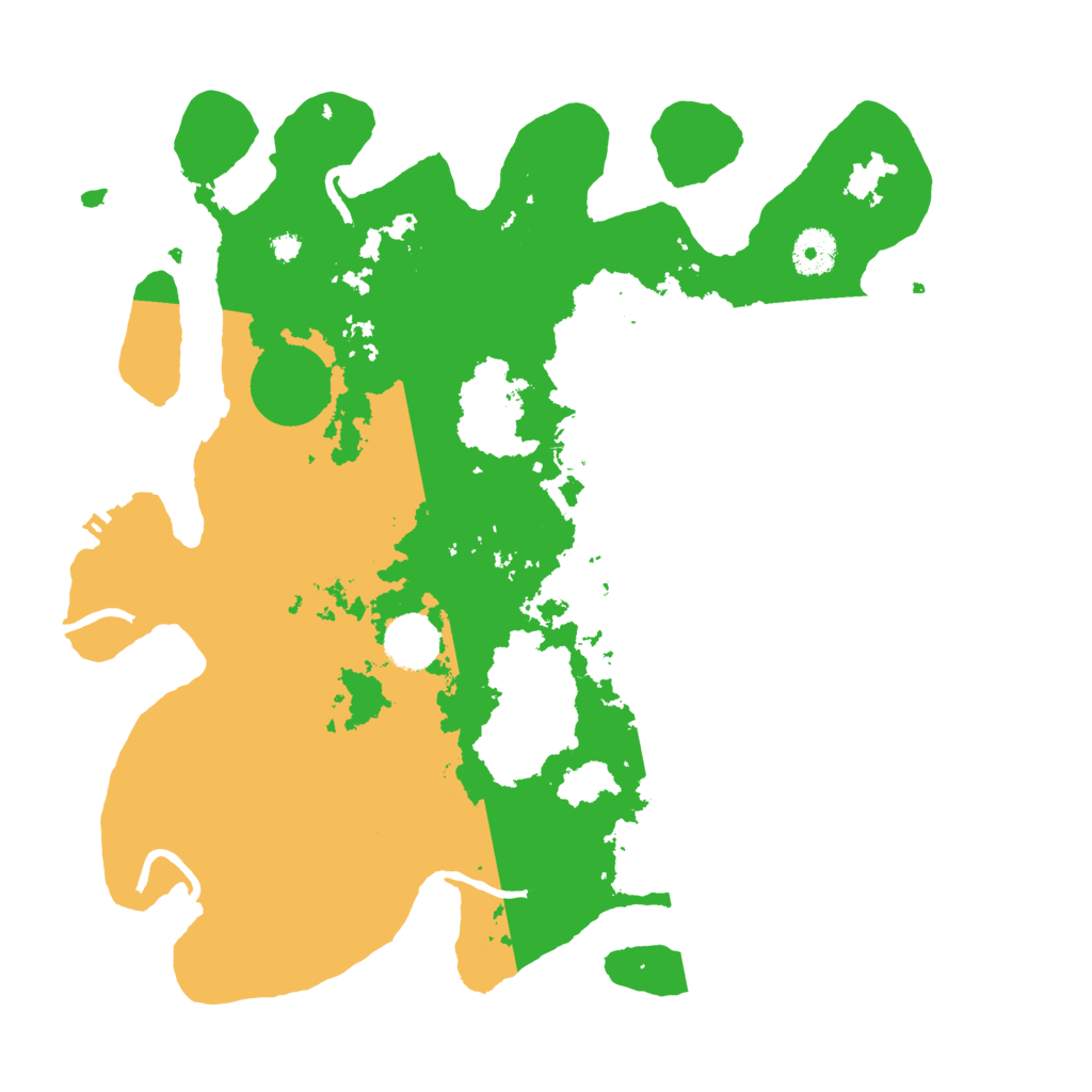 Biome Rust Map: Procedural Map, Size: 3600, Seed: 3022