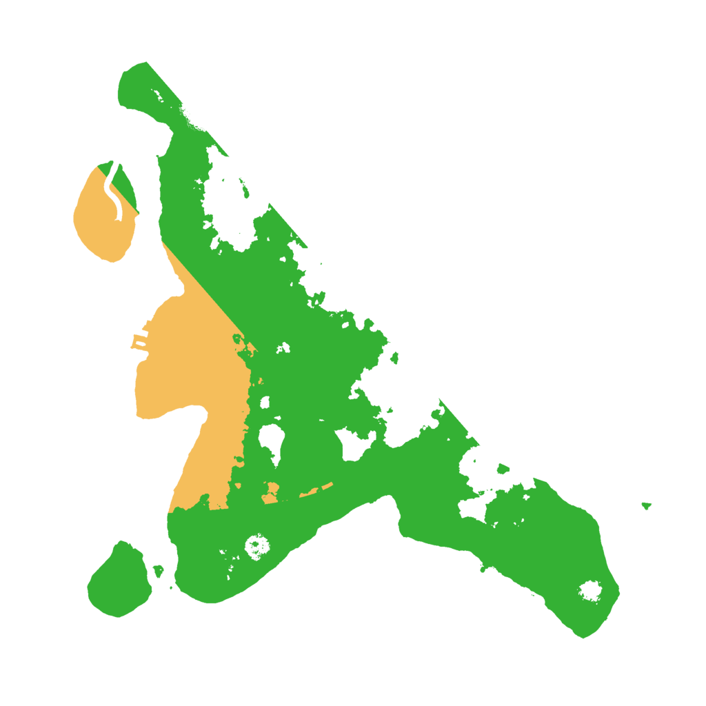 Biome Rust Map: Procedural Map, Size: 3000, Seed: 4800