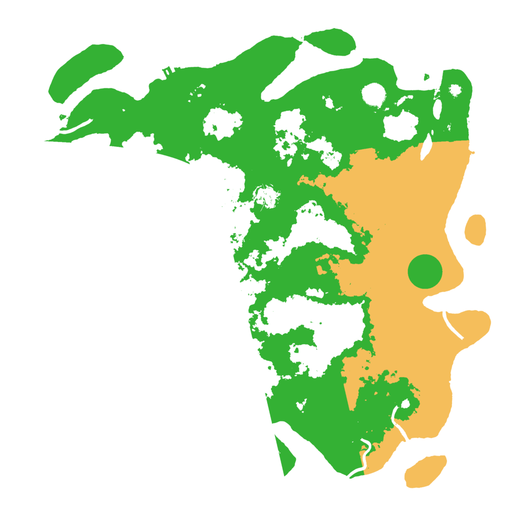 Biome Rust Map: Procedural Map, Size: 4000, Seed: 992697829