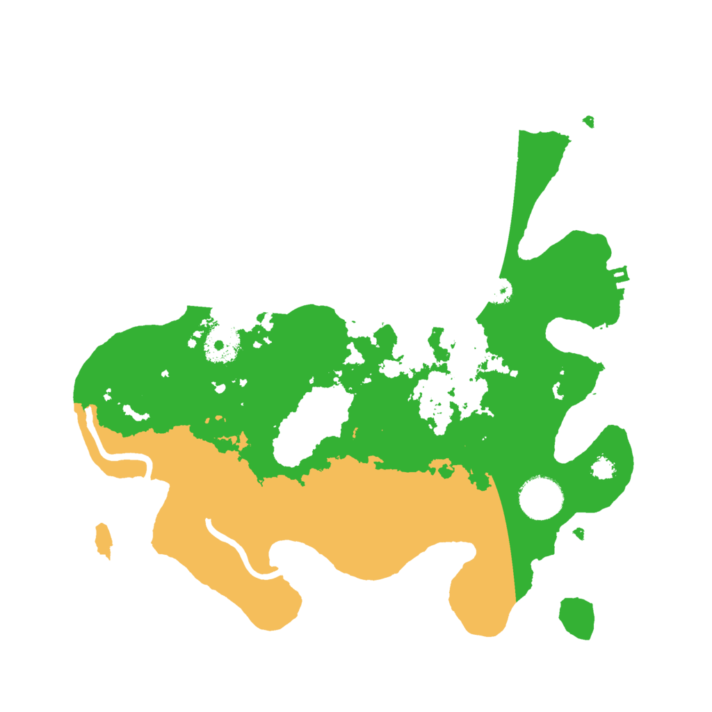 Biome Rust Map: Procedural Map, Size: 2900, Seed: 1234