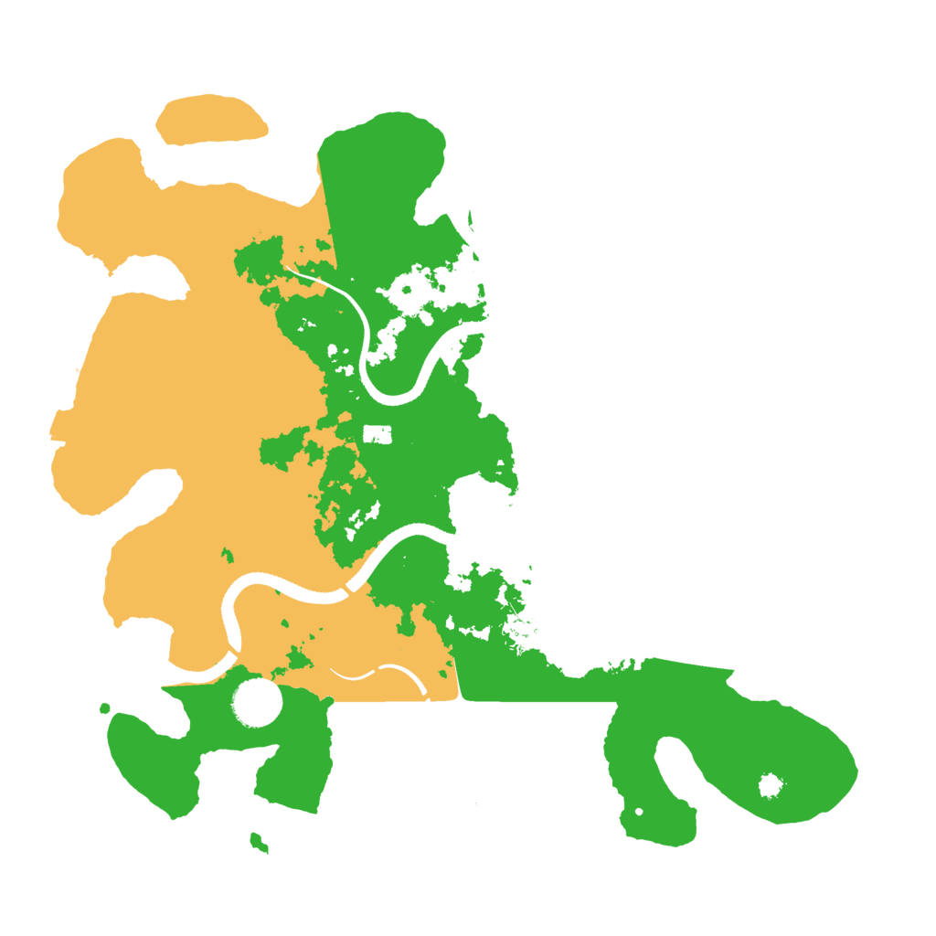 Biome Rust Map: Procedural Map, Size: 3500, Seed: 259399747