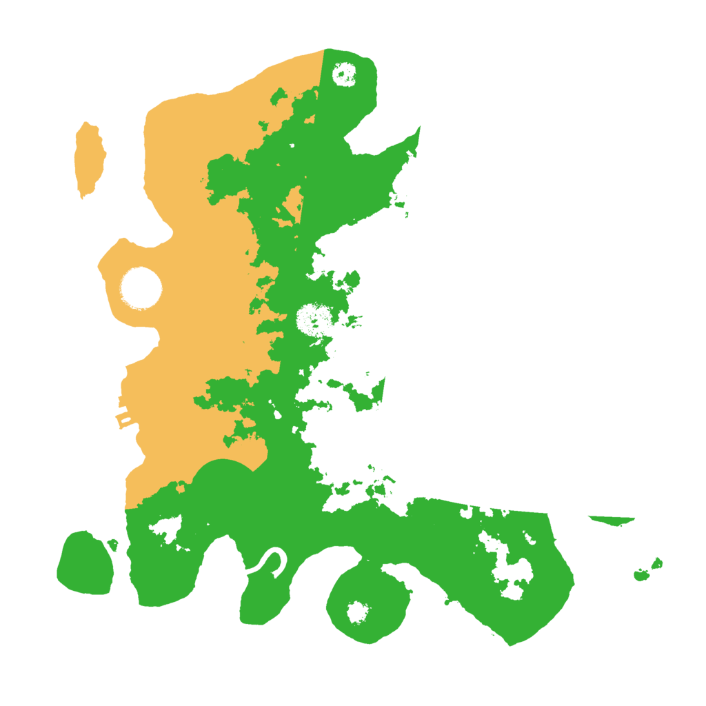 Biome Rust Map: Procedural Map, Size: 3000, Seed: 386711571