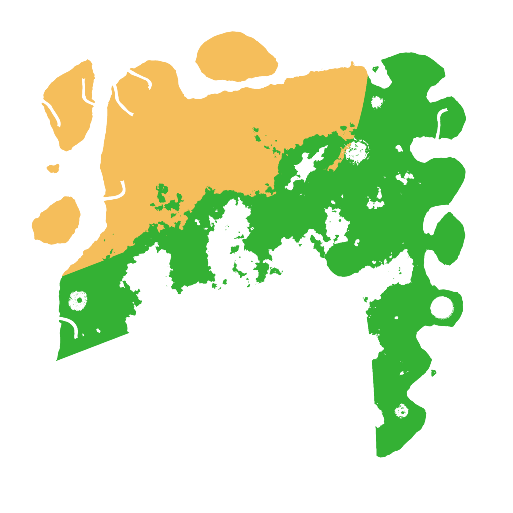 Biome Rust Map: Procedural Map, Size: 4000, Seed: 2021123042