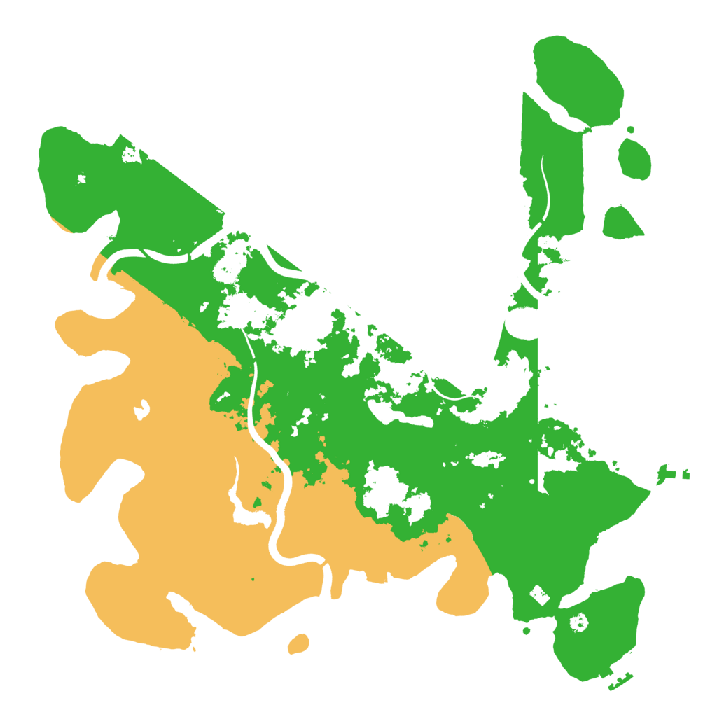 Biome Rust Map: Procedural Map, Size: 4000, Seed: 567849