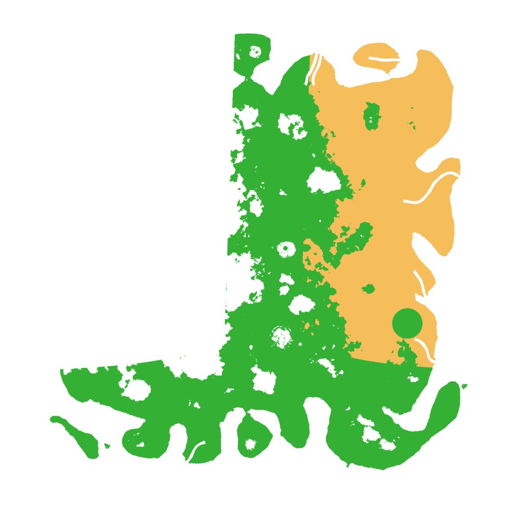 Biome Rust Map: Procedural Map, Size: 4400, Seed: 2048