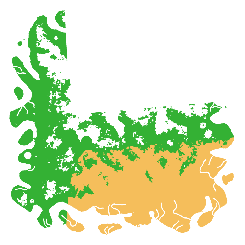 Biome Rust Map: Procedural Map, Size: 6000, Seed: 690777