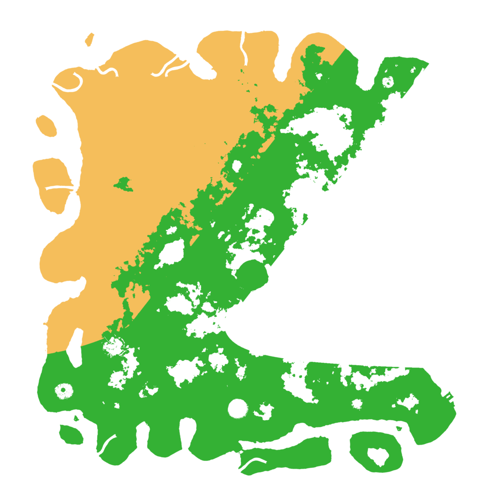 Biome Rust Map: Procedural Map, Size: 4500, Seed: 5775185