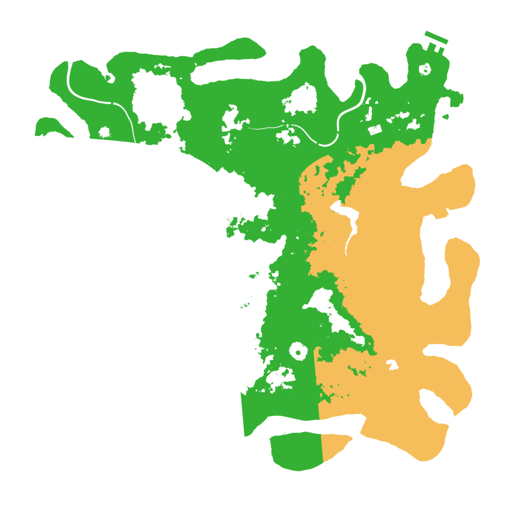 Biome Rust Map: Procedural Map, Size: 4250, Seed: 11441
