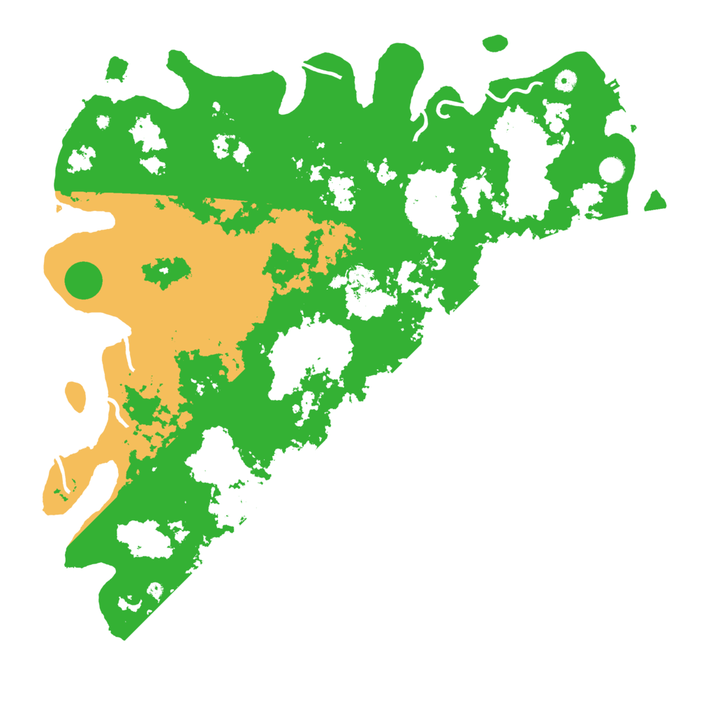 Biome Rust Map: Procedural Map, Size: 5000, Seed: 10651056