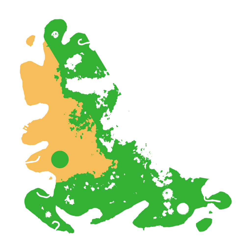 Biome Rust Map: Procedural Map, Size: 3800, Seed: 4112455