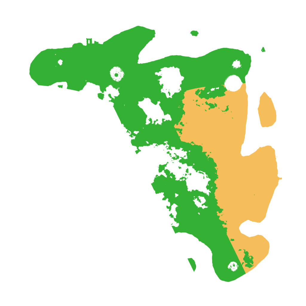 Biome Rust Map: Procedural Map, Size: 3333, Seed: 1311838406