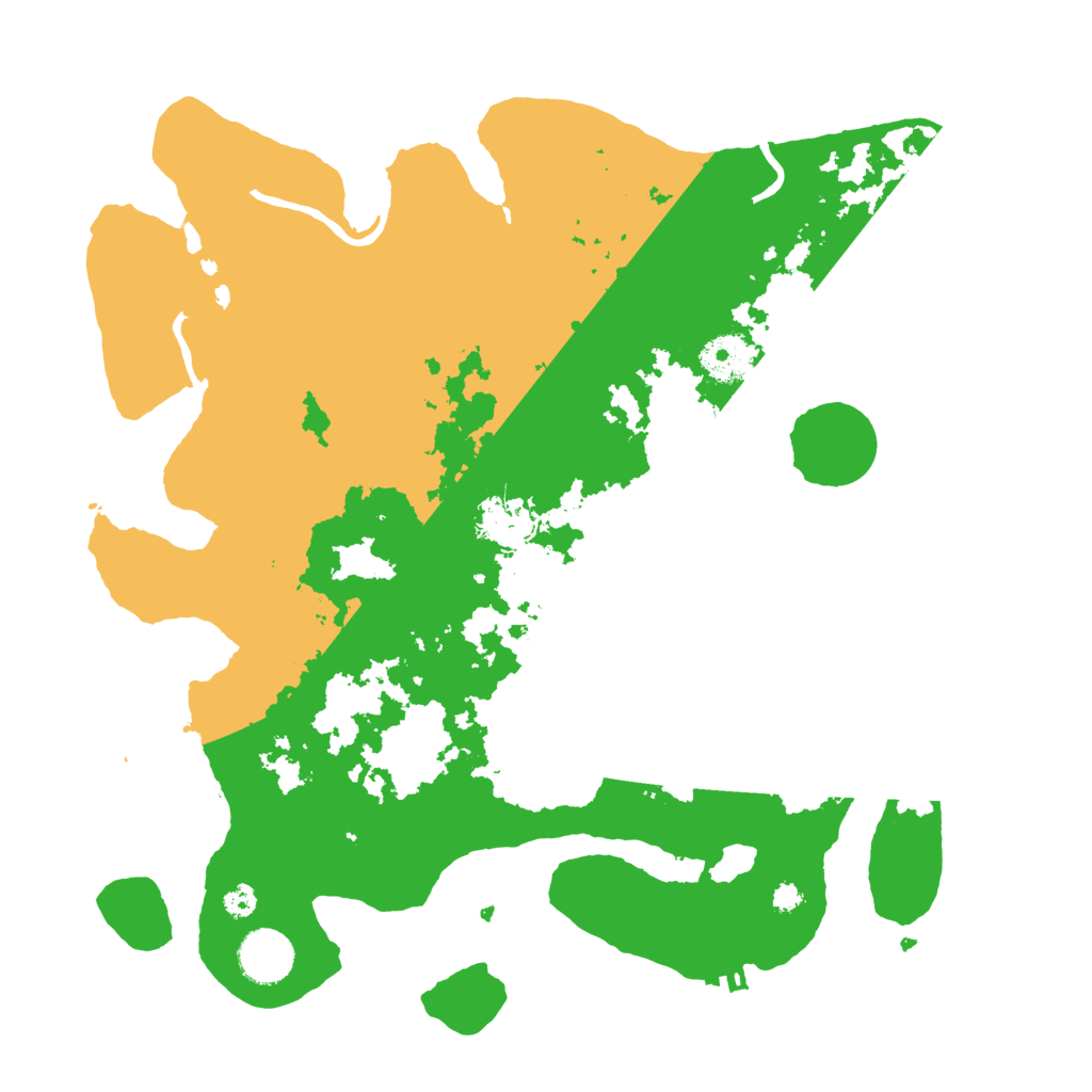 Biome Rust Map: Procedural Map, Size: 3500, Seed: 178554131