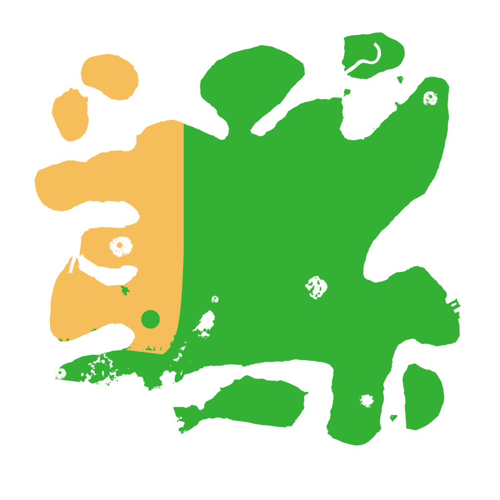 Biome Rust Map: Procedural Map, Size: 3550, Seed: 508497