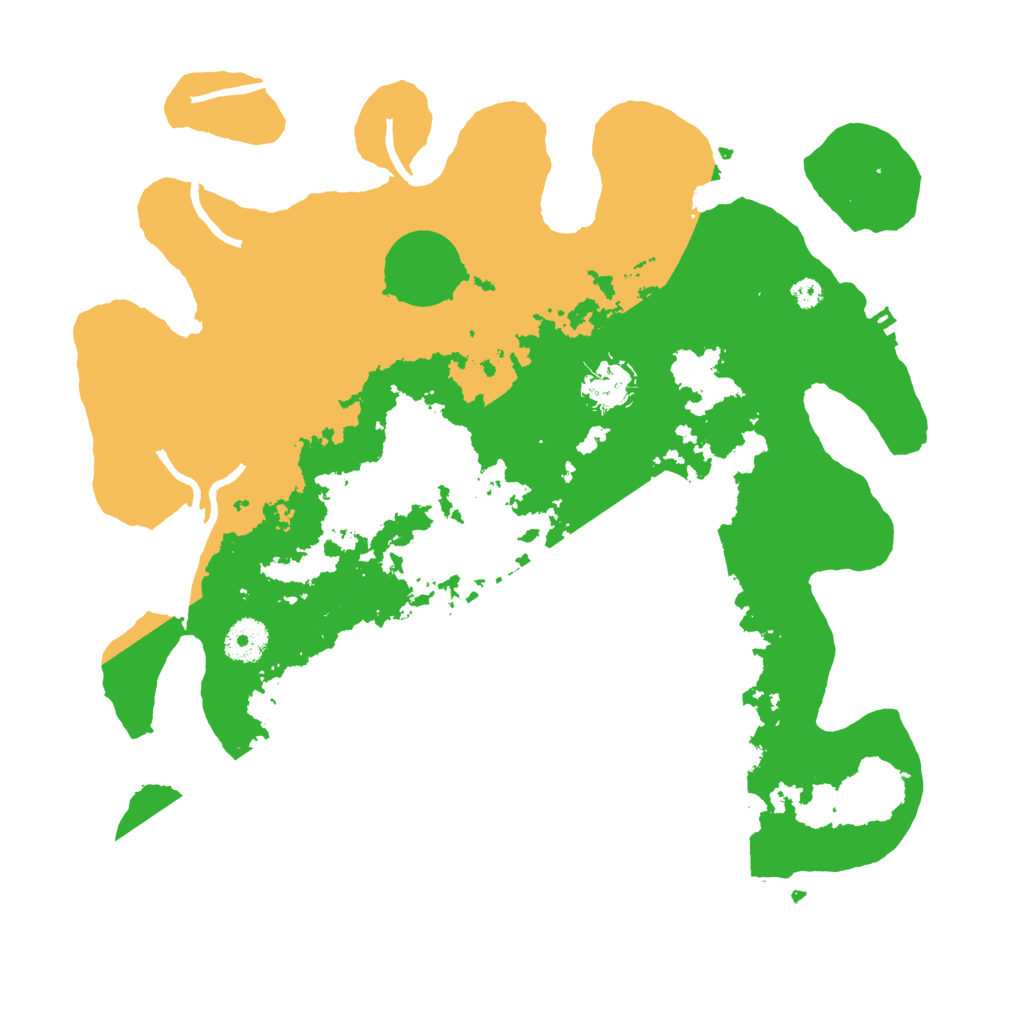 Biome Rust Map: Procedural Map, Size: 3550, Seed: 964582