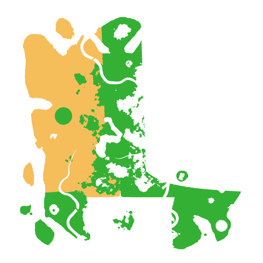 Biome Rust Map: Procedural Map, Size: 4000, Seed: 63612688
