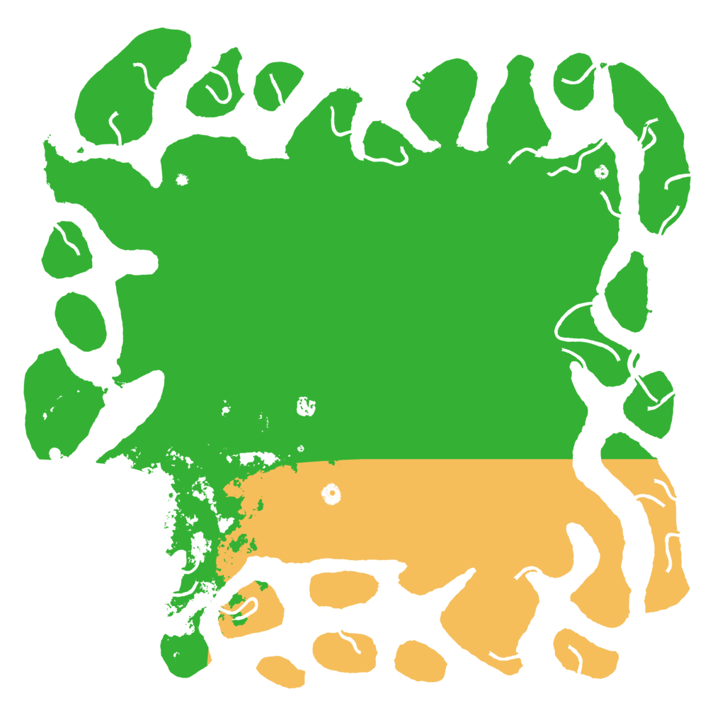 Biome Rust Map: Procedural Map, Size: 5500, Seed: 31