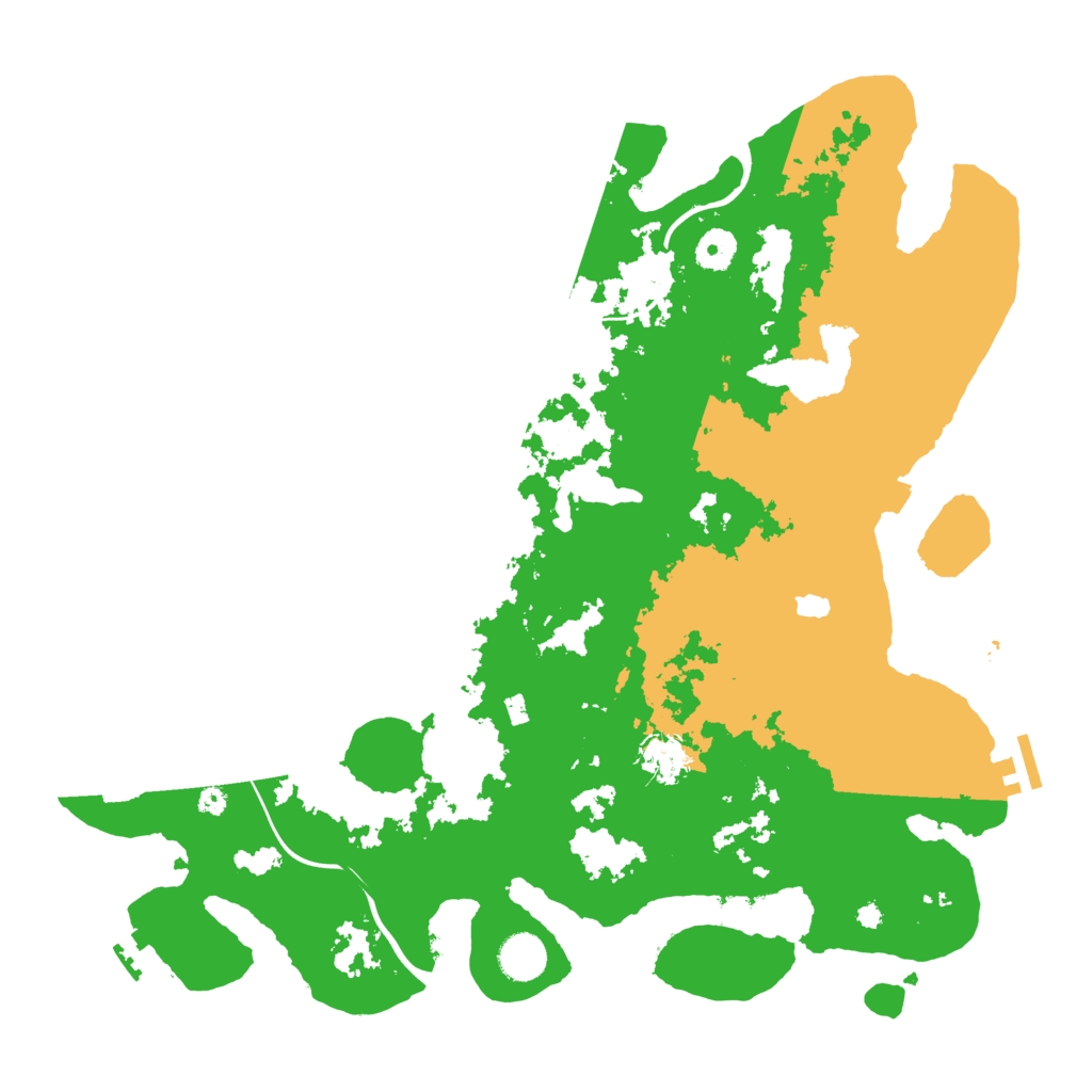 Biome Rust Map: Procedural Map, Size: 4000, Seed: 322071