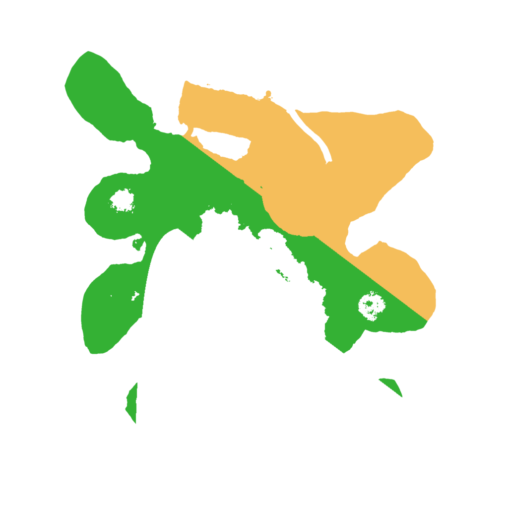 Biome Rust Map: Procedural Map, Size: 2000, Seed: 8675309