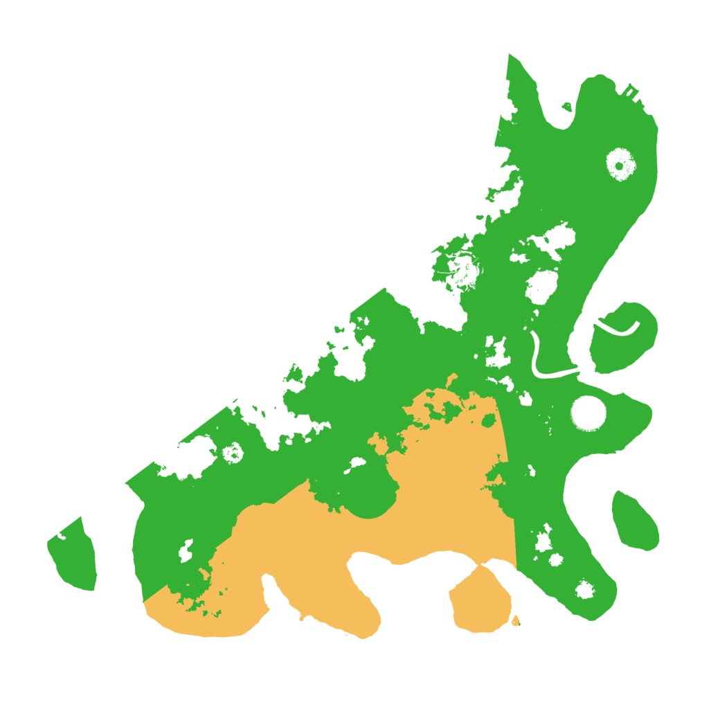 Biome Rust Map: Procedural Map, Size: 3550, Seed: 280762