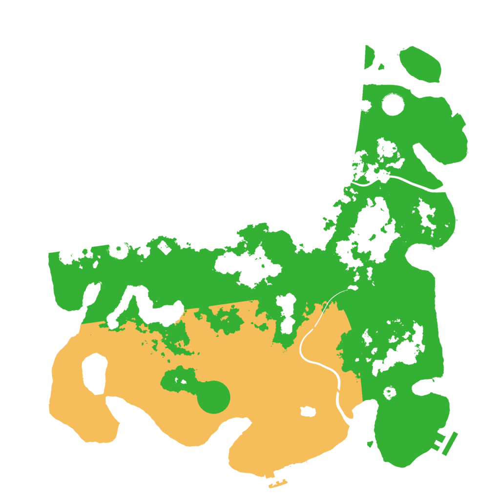 Biome Rust Map: Procedural Map, Size: 4000, Seed: 785218