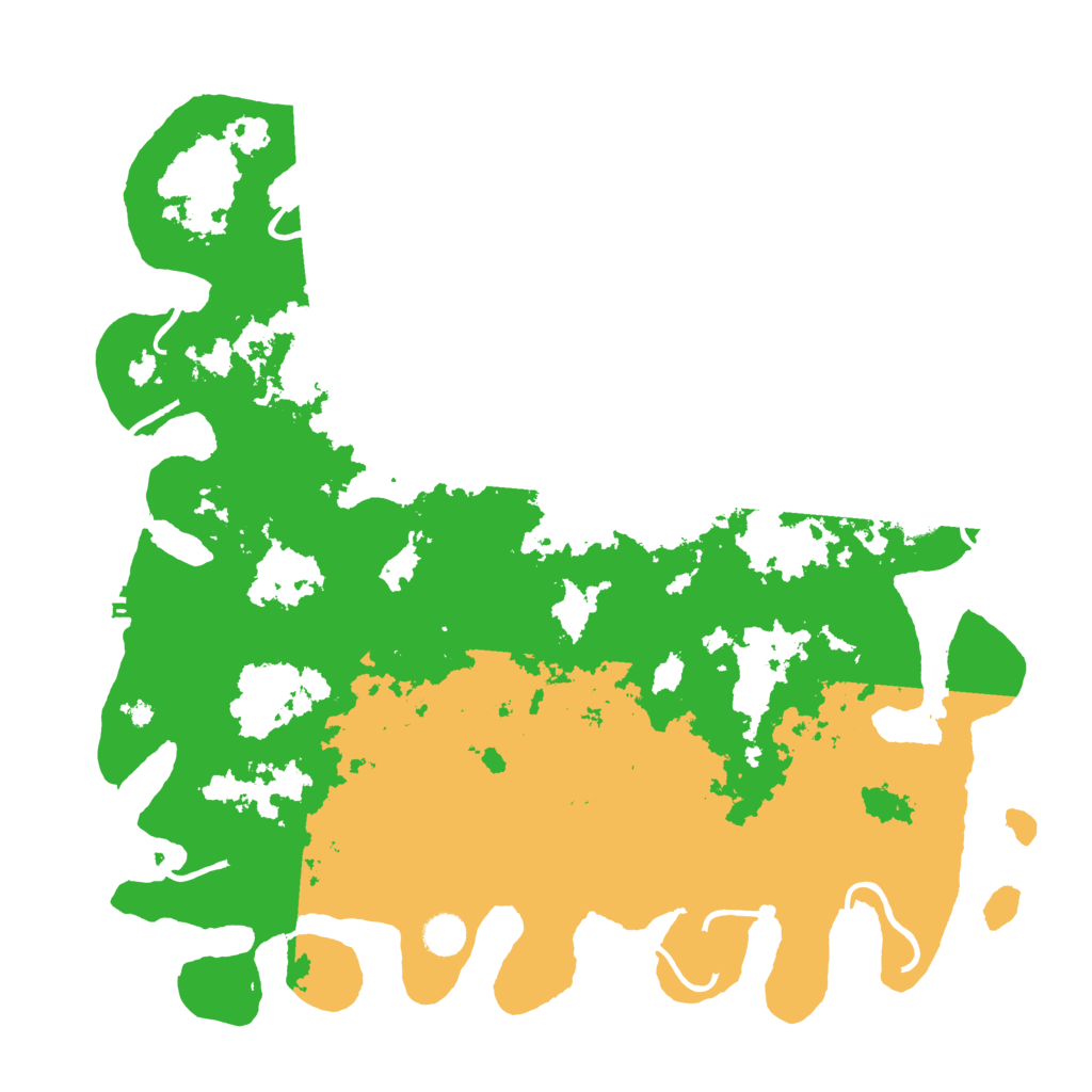 Biome Rust Map: Procedural Map, Size: 4500, Seed: 390395301