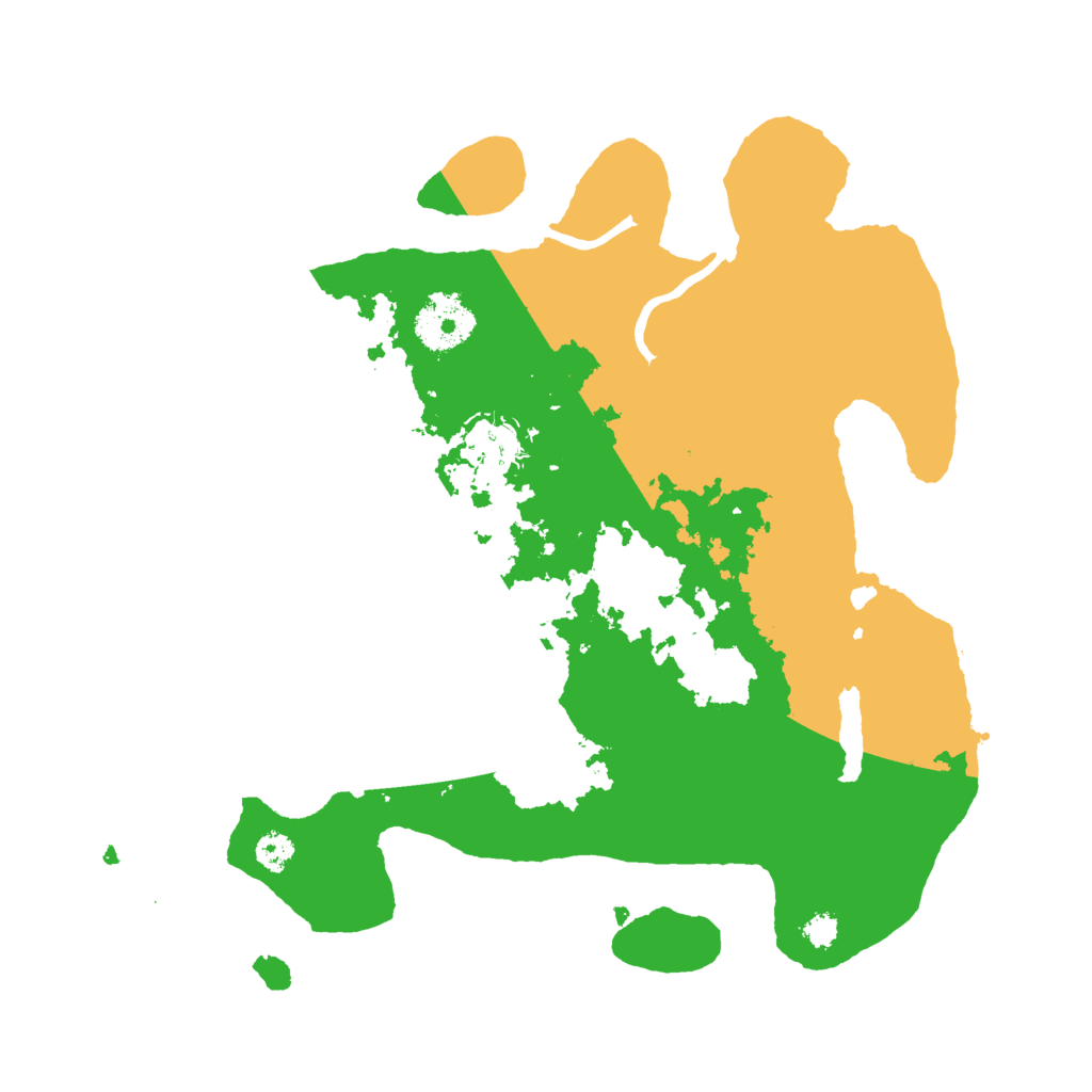 Biome Rust Map: Procedural Map, Size: 3000, Seed: 1344