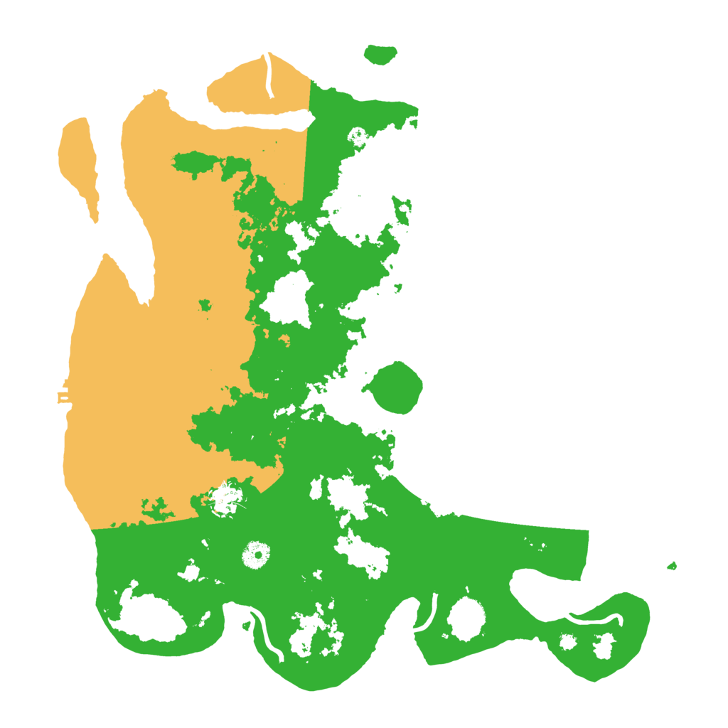 Biome Rust Map: Procedural Map, Size: 4000, Seed: 604394