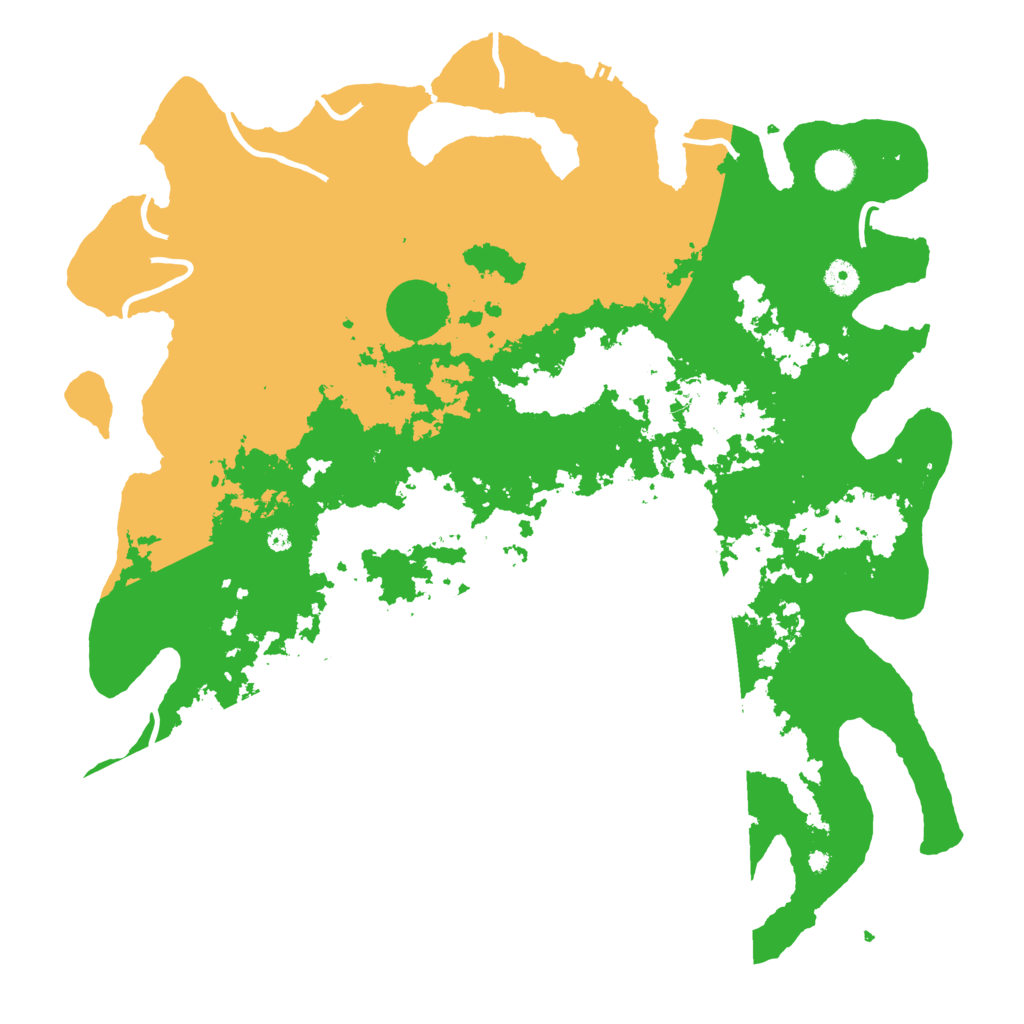 Biome Rust Map: Procedural Map, Size: 4500, Seed: 1837050862