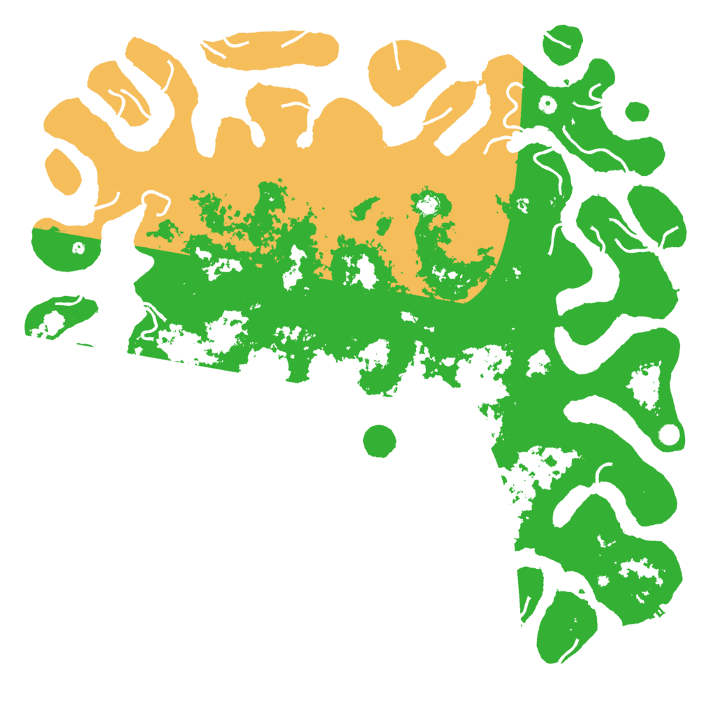 Biome Rust Map: Procedural Map, Size: 6000, Seed: 135697834