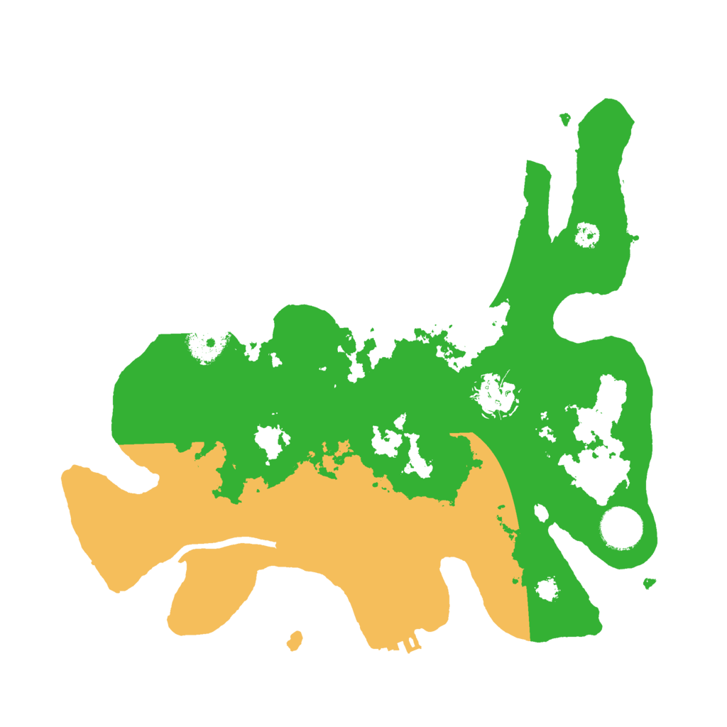 Biome Rust Map: Procedural Map, Size: 3000, Seed: 1283