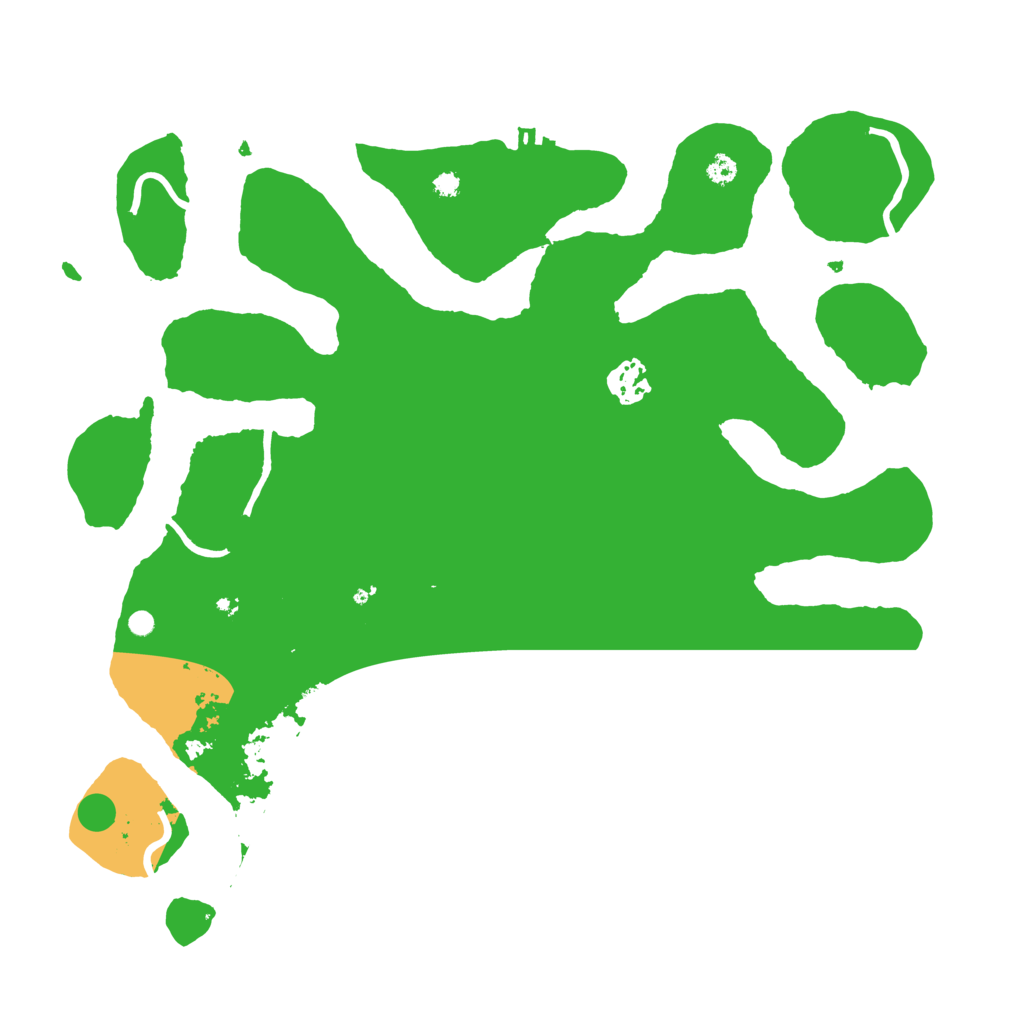 Biome Rust Map: Procedural Map, Size: 3550, Seed: 720429