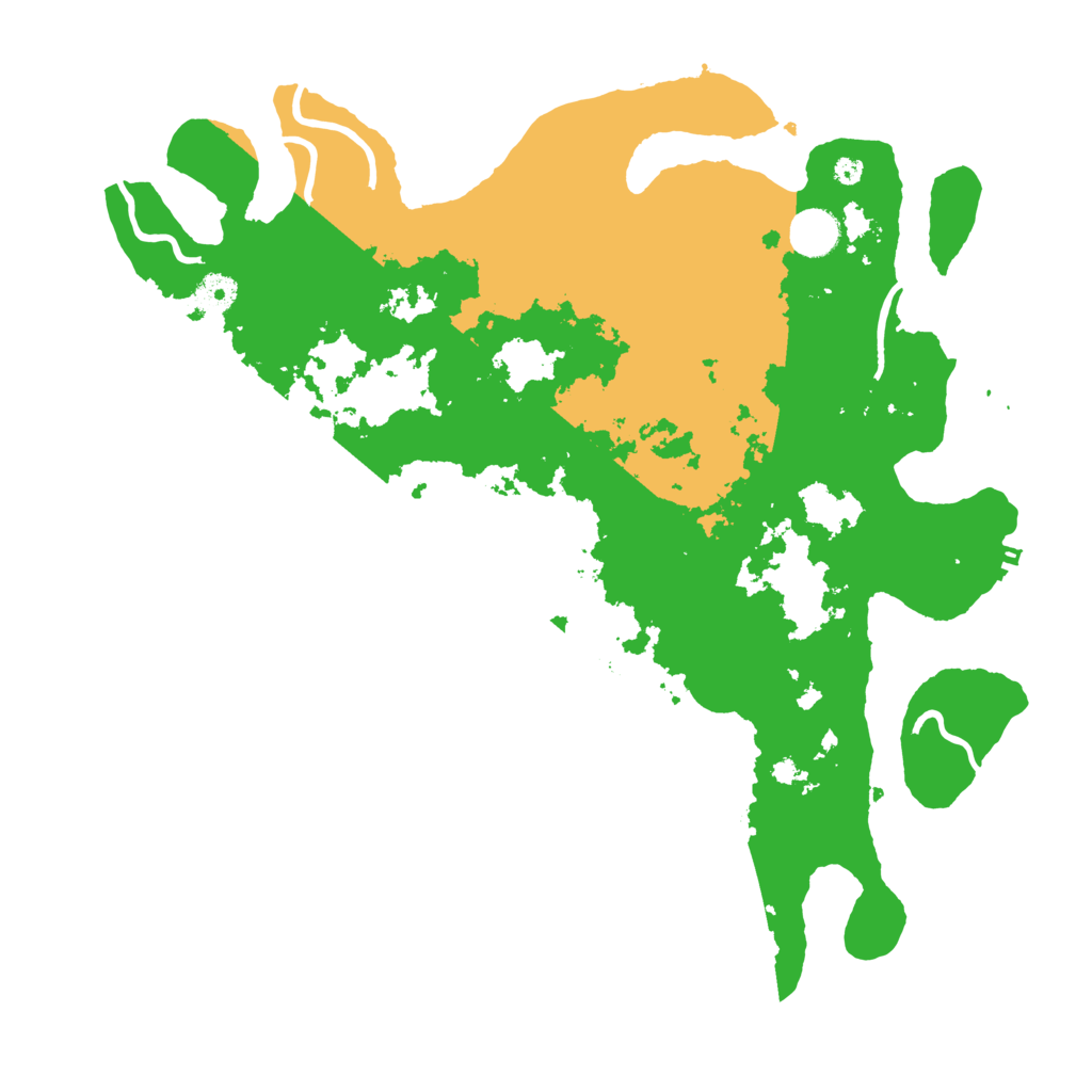 Biome Rust Map: Procedural Map, Size: 4000, Seed: 12694