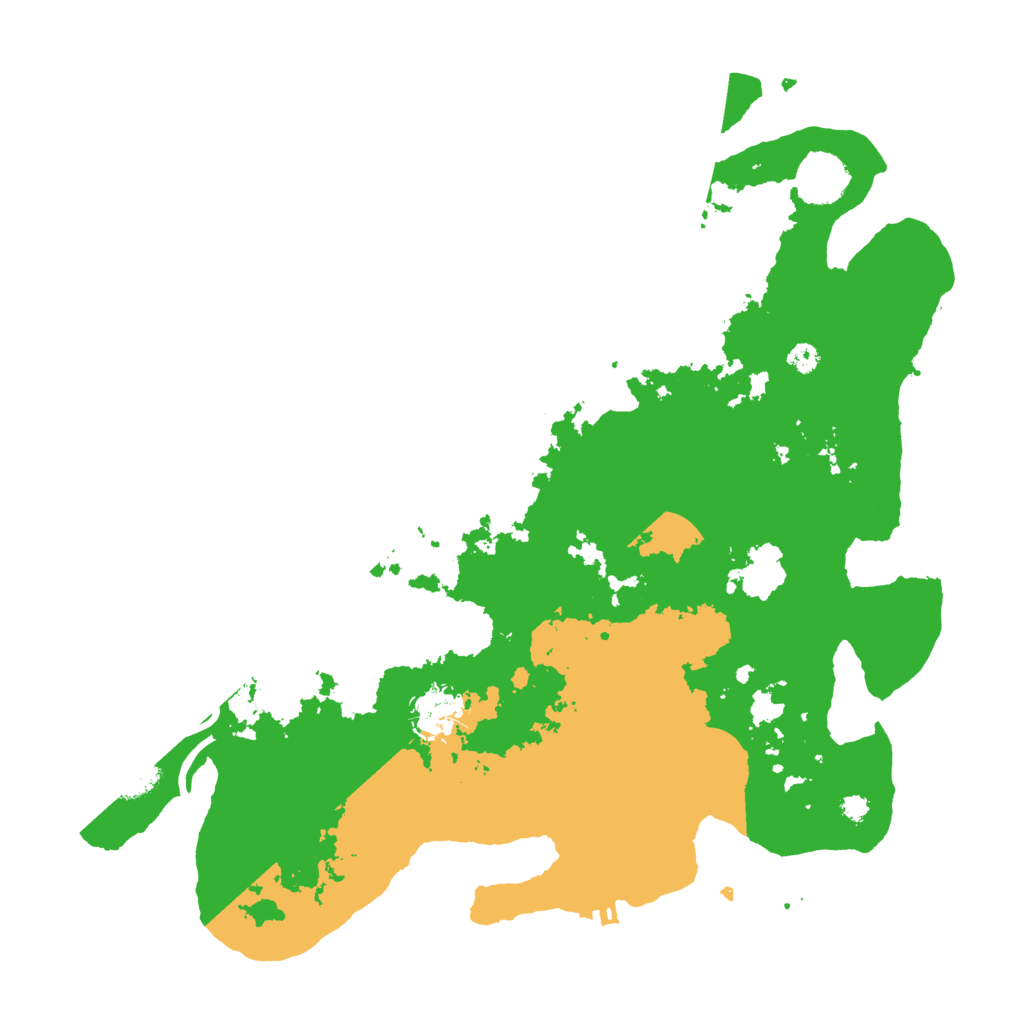 Biome Rust Map: Procedural Map, Size: 3550, Seed: 278142